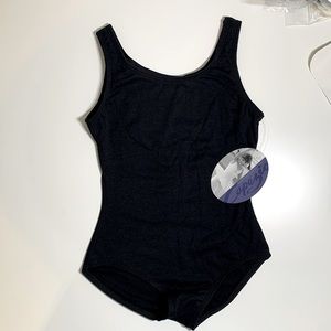 NWT Girls Size 6 Capezio Nylon Tank Leotard